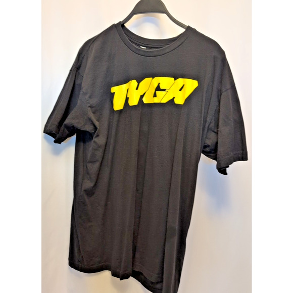 Tyga Hakkasan Las Vegas Black T Shirt L-see measurements - Picture 1 of 4